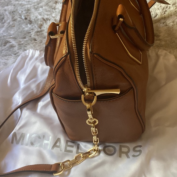 NWT MK Vanessa Chain Satchel Shoulder Bag - Picture 4 of 12